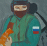 Выставка детских рисунков воспитанников Художественной школы г. Бологое «С Днём защитника Отечества» - Бологовский район